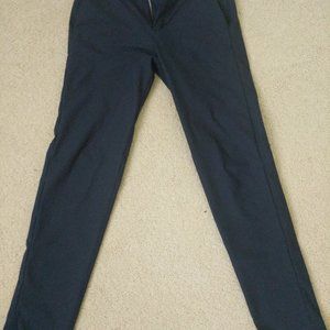 Lululemon Men’s ABC Classic Pants W28, Navy Blue